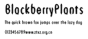 BlackberryPlants.ttf