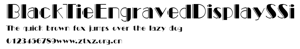 BlackTieEngravedDisplaySSi.ttf