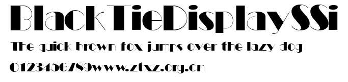 BlackTieDisplaySSi.ttf
