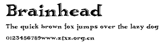 Brainhead.ttf
