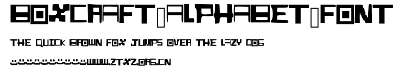 BoxCraft_Alphabet_Font.ttf