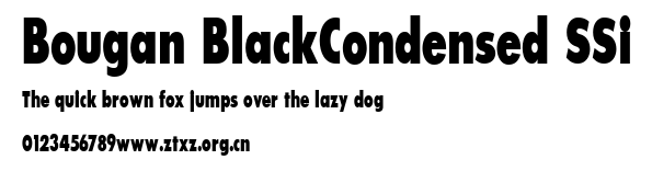 Bougan BlackCondensed SSi.ttf