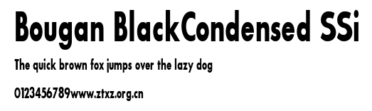 Bougan BlackCondensed SSi.ttf