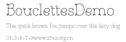 BouclettesDemo.ttf