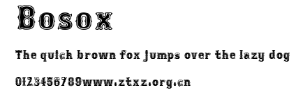 Bosox.ttf