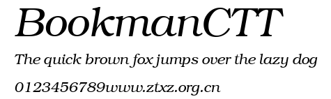 BookmanCTT.ttf