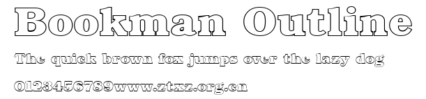 Bookman Outline.ttf