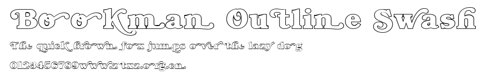 Bookman Outline Swash.ttf