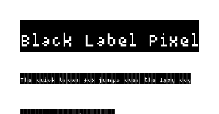 Black Label Pixel.ttf