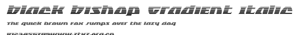 Black Bishop Gradient Italic.ttf