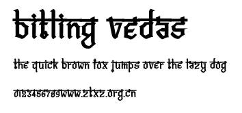 Bitling vedas.ttf