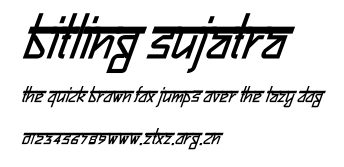 Bitling sujatra.ttf