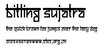 Bitling sujatra.ttf