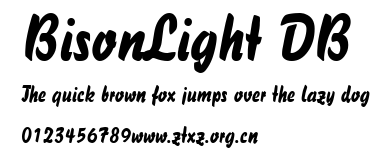 BisonLight DB.ttf