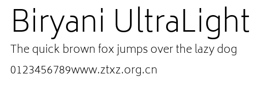 Biryani UltraLight.ttf