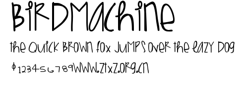 BirdMachine.ttf