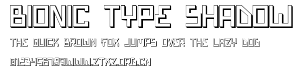 Bionic Type Shadow.ttf