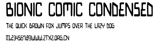 Bionic Comic Condensed.ttf
