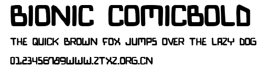 Bionic ComicBold.ttf