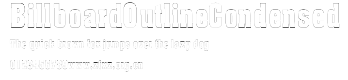 BillboardOutlineCondensed.ttf