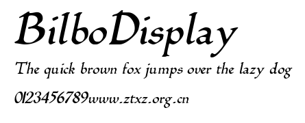 BilboDisplay.ttf