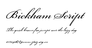 Bickham Script.ttf