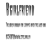 Bgirlfriend.ttf