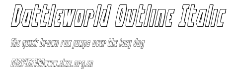 Battleworld Outline Italic.ttf
