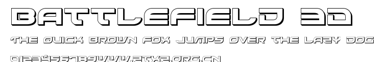 Battlefield 3D.ttf