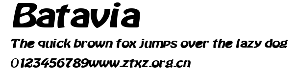 Batavia.ttf