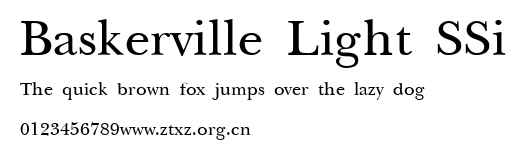 Baskerville Light SSi.ttf