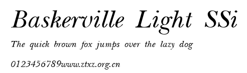 Baskerville Light SSi.ttf