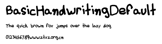 BasicHandwritingDefault.ttf