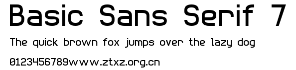 Basic Sans Serif 7.ttf