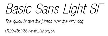 Basic Sans Light SF.ttf