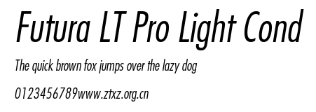 Futura LT Pro Light Cond.TTF