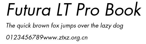 Futura LT Pro Book.TTF