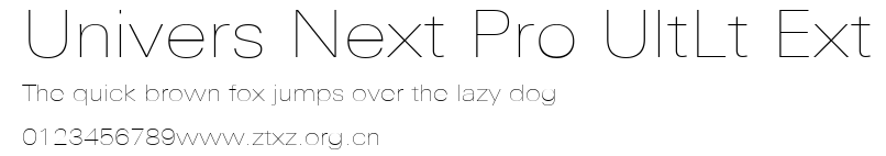 Univers Next Pro UltLt Ext.TTF