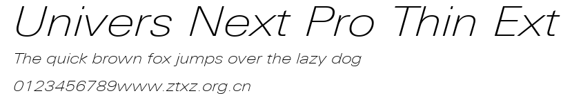 Univers Next Pro Thin Ext.TTF