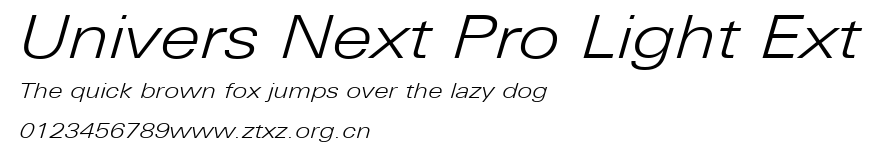 Univers Next Pro Light Ext.TTF