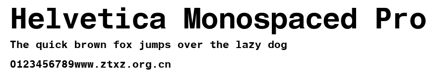 Helvetica Monospaced Pro.TTF