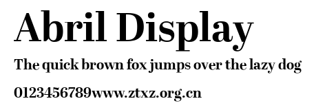 Abril Display.TTF