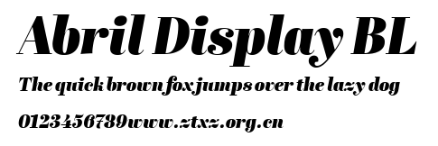 Abril Display BL.TTF