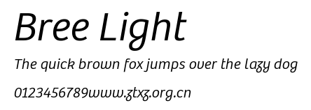 Bree Light.ttf