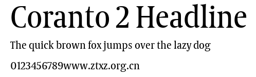 Coranto 2 Headline.ttf