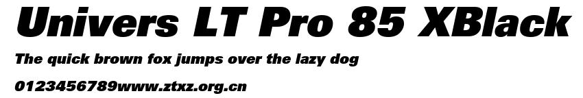 Univers LT Pro 85 XBlack.ttf