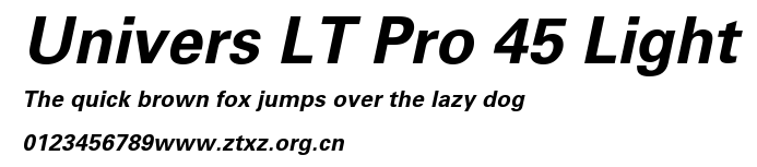 Univers LT Pro 45 Light.ttf