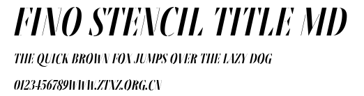 Fino Stencil Title Md.ttf