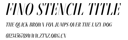 Fino Stencil Title.ttf