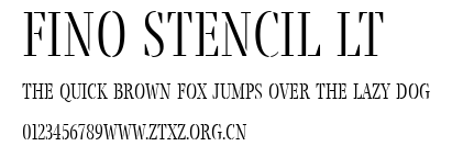 Fino Stencil Lt.ttf